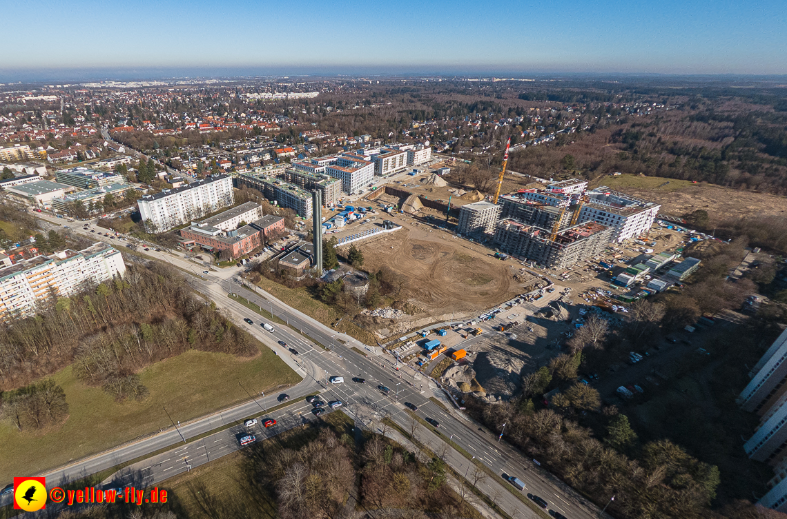 15.02.2023 - Baustell Alexisquartier und Pandion Verde aus der Luft